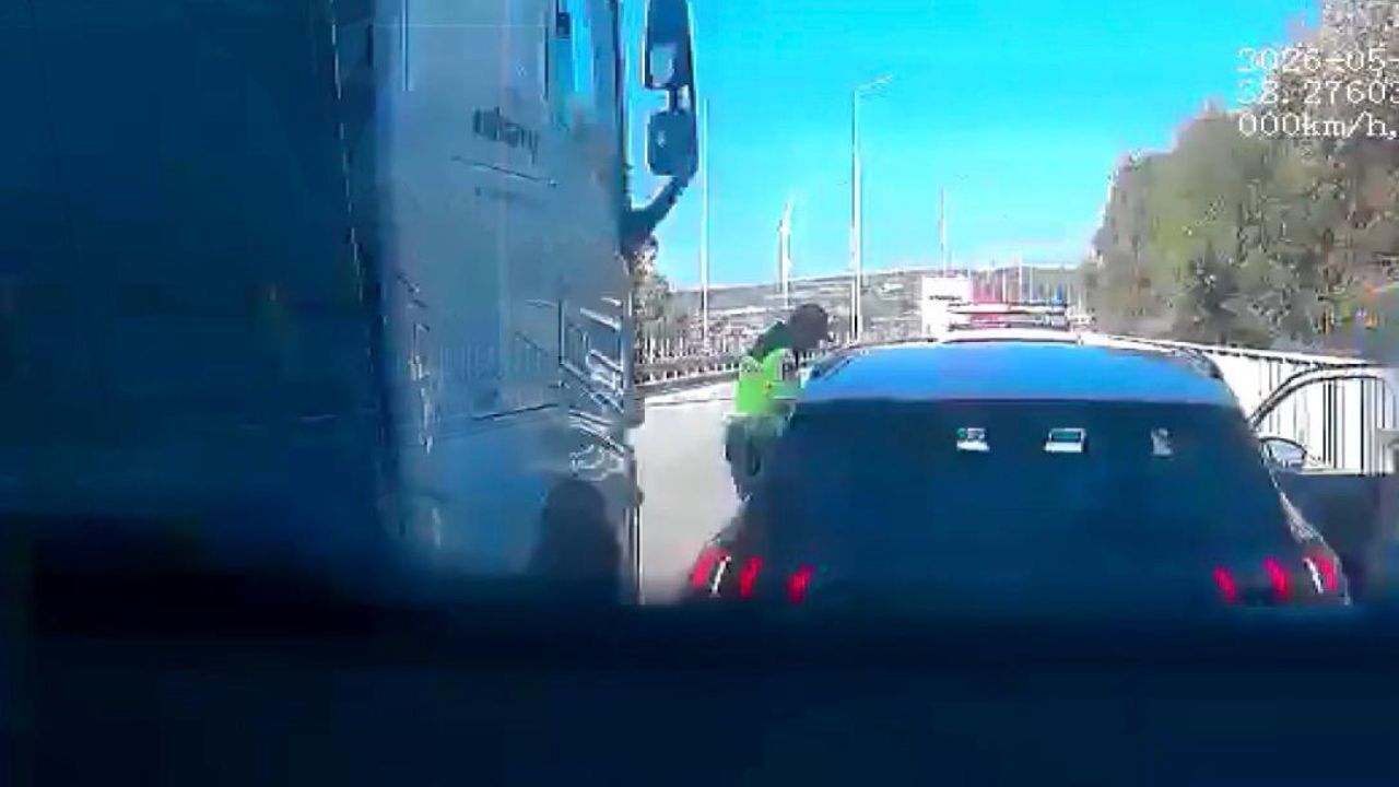İzmir Otoyolunda Korku Dolu Anlar01