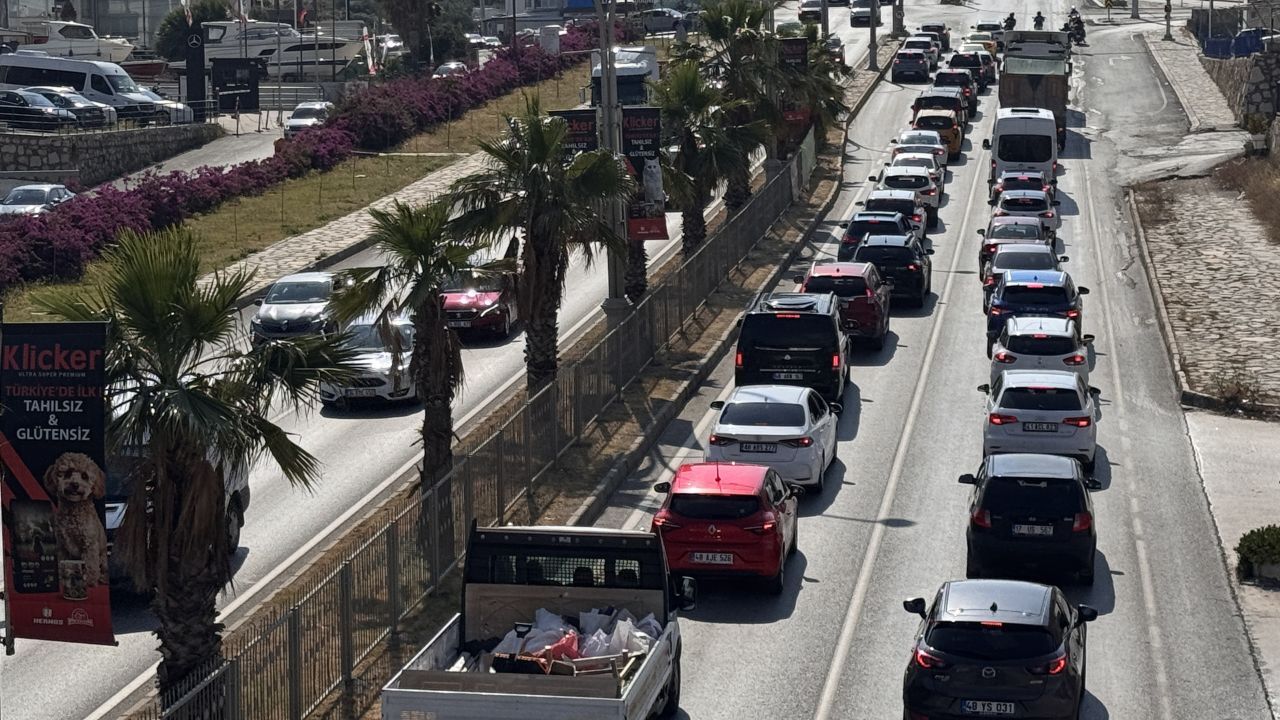 Kurban Bayramı Trafiği Muğla’yı Kilitledi3