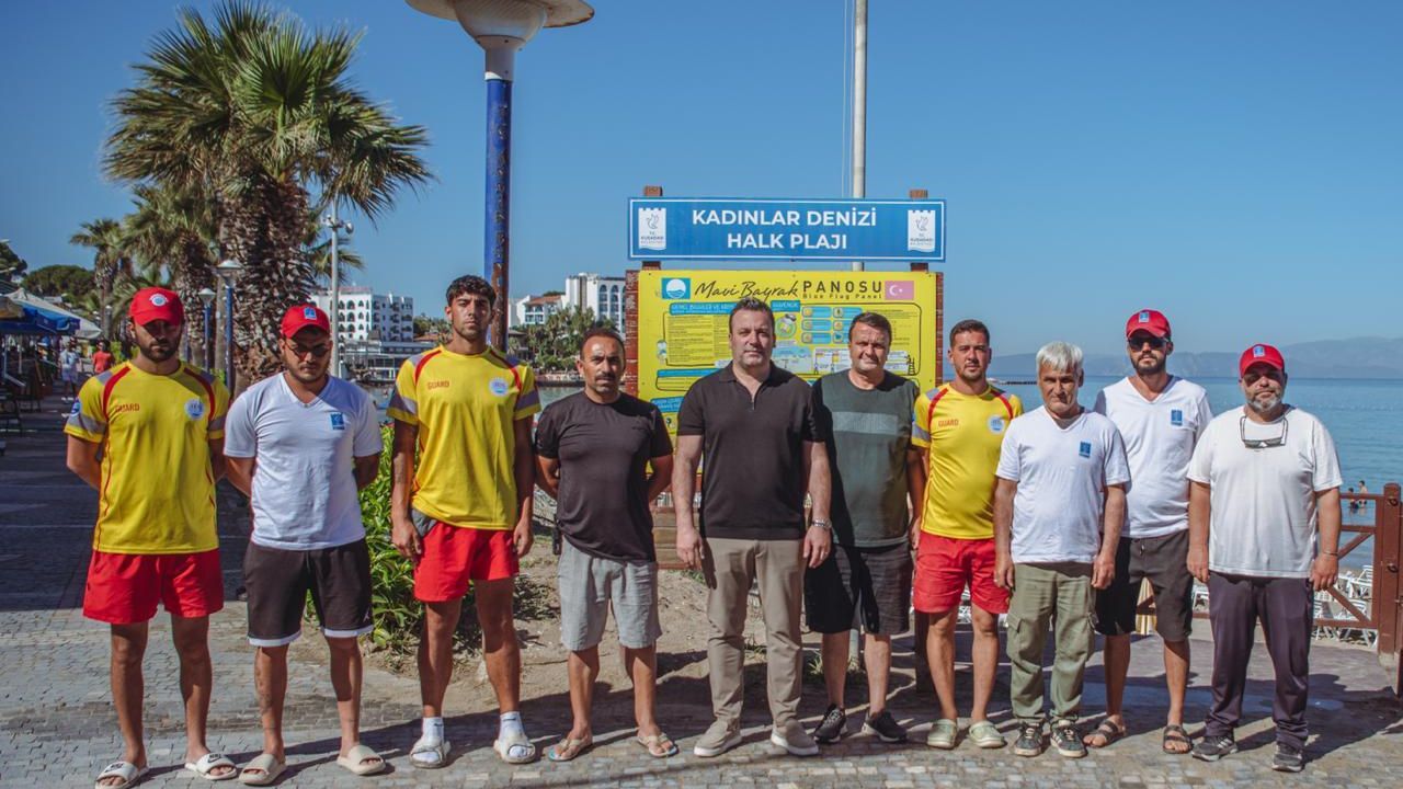 Kuşadası Turizme Hazır, Plajlar Tatilci Bekliyor