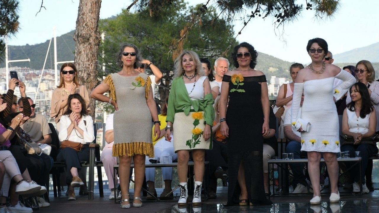 Kuşadası’nda Kadın Emeği Defilesi'ne Yoğun Ilgi1