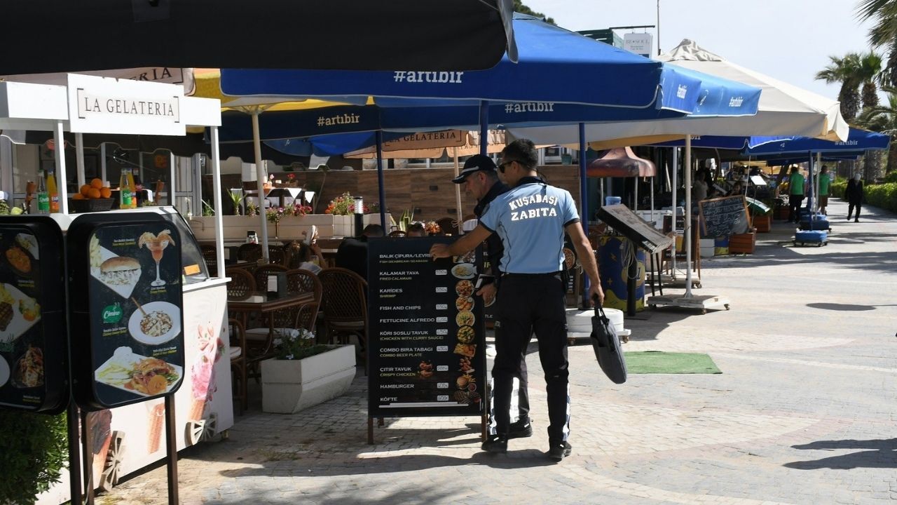 Kuşadası’nda Sıfır Işgaliye Denetimi