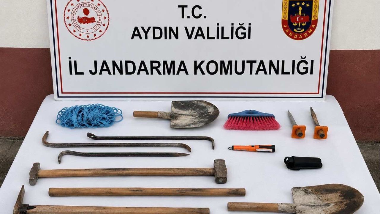 Magnesia Antik Kenti’nde Kaçak Kazı Operasyonu 3 Gözaltı-1