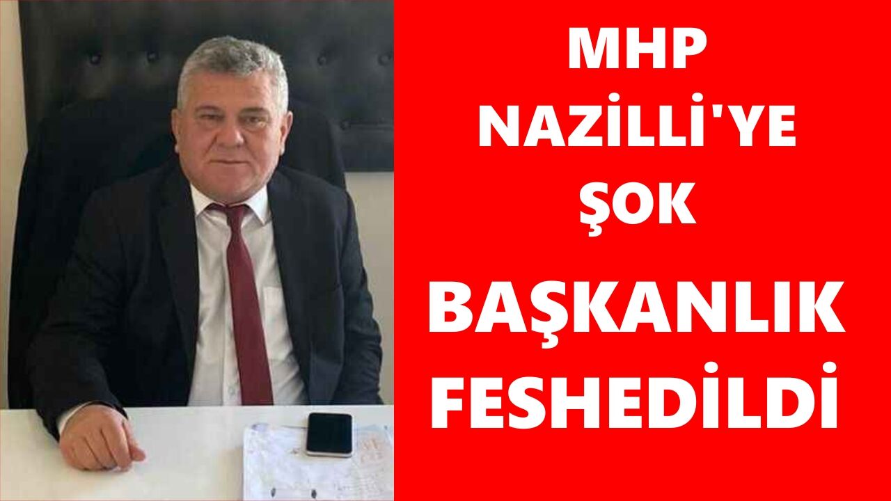 MHP Nazilli'ye şok