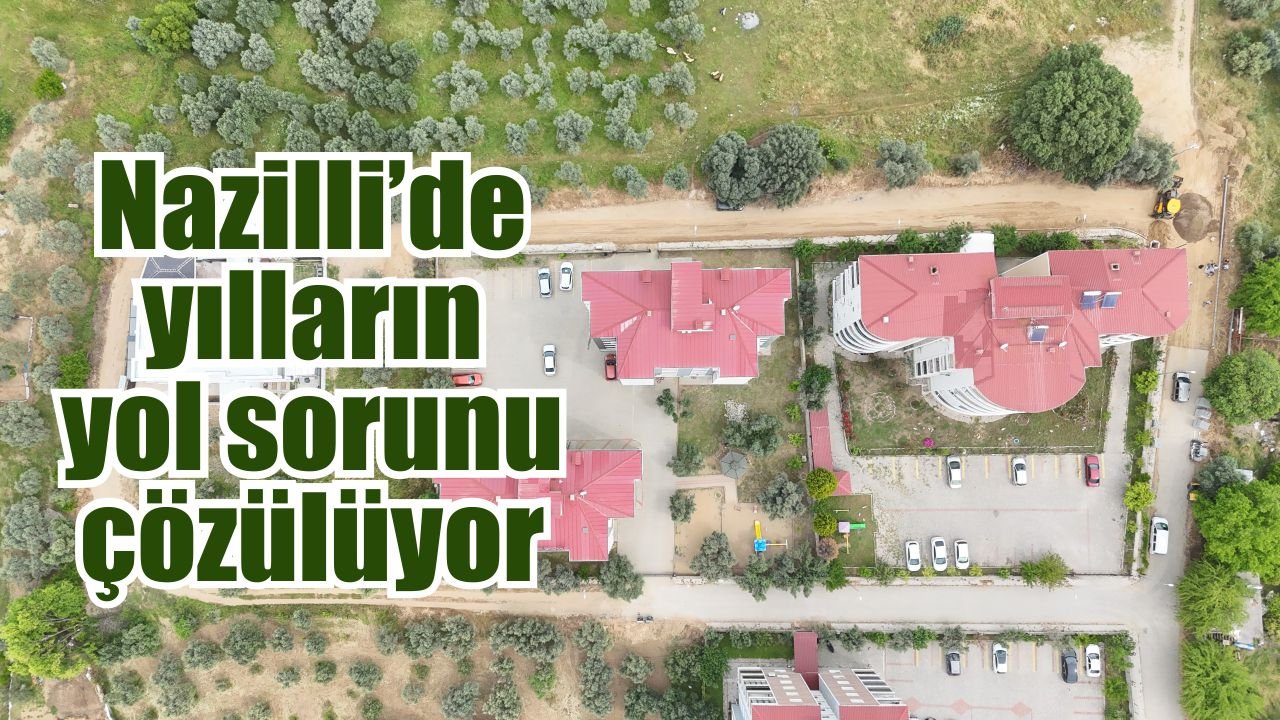 Nazilli Belediyesi’nden Ocaklı Mahallesi’ne yeni yol