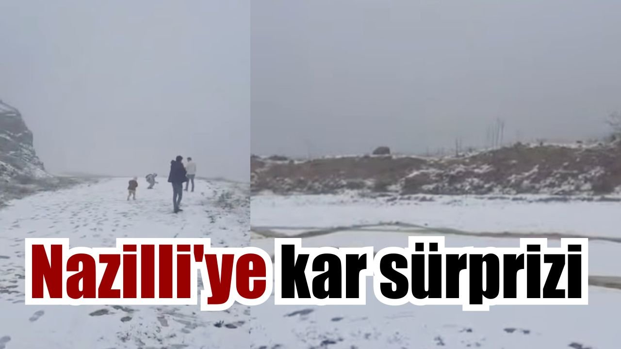 Nazilli Mayıs ayında beyaza büründü