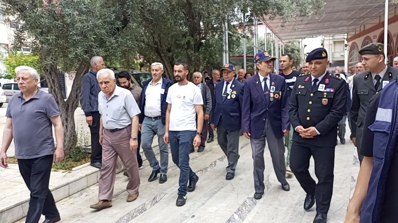 Nazilli'de Kore Gazisi Saçkan Dualarla Uğurlandı