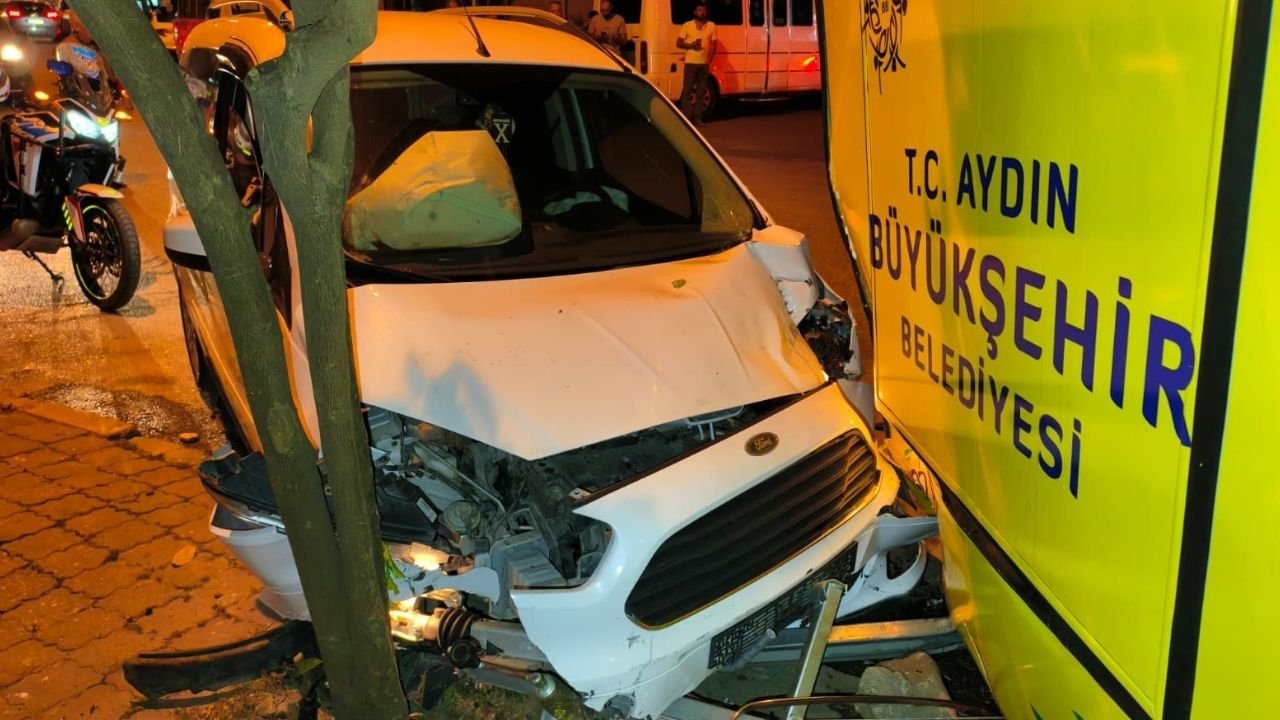 Nazilli’de Zincirleme Kaza! Kaçan Sürücünün Oyunu Tutmadı1