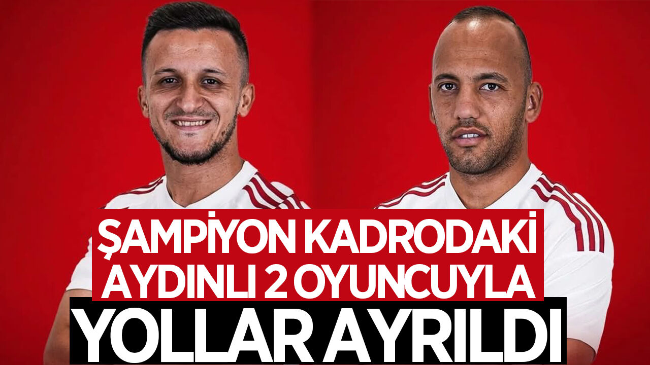 Batman Petrolspor’da şampiyonluk sonrası büyük ayrılık! Aydınlı iki isim de veda etti