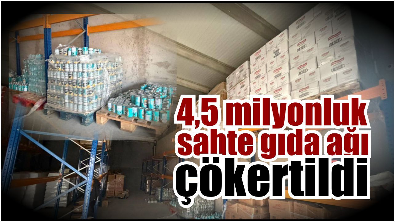 Söke’de 4,5 milyonluk gıda operasyonu