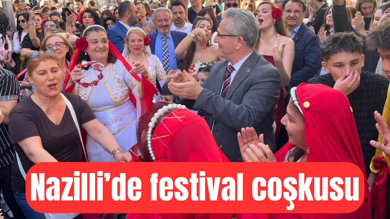 Nazilli'de baharın gelişi coşkuyla kutlandı