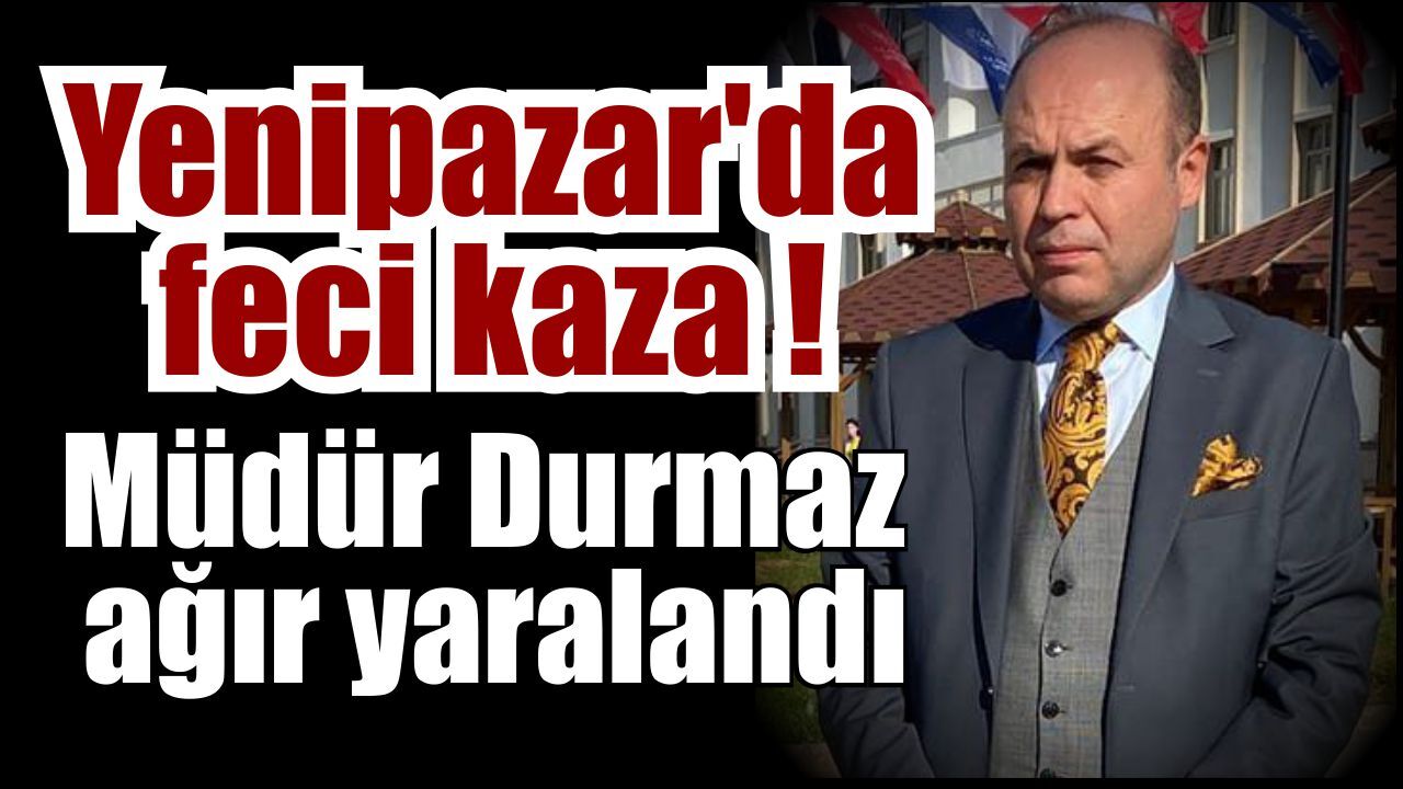 Yenipazar’da feci kaza!