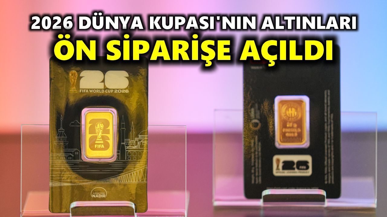 2026 Dünya Kupası'nın altınları Türkiye'de üretilecek