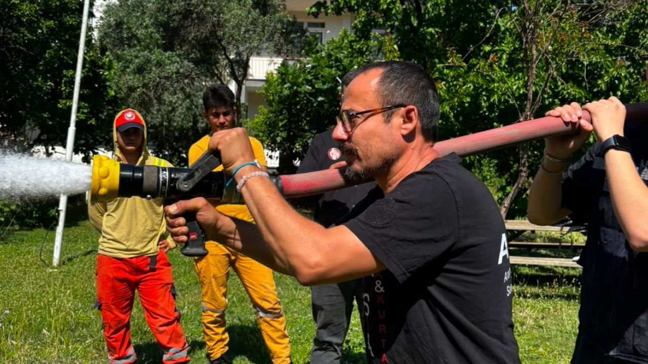 Asak’tan Aydın’da Yangın Eğitimi