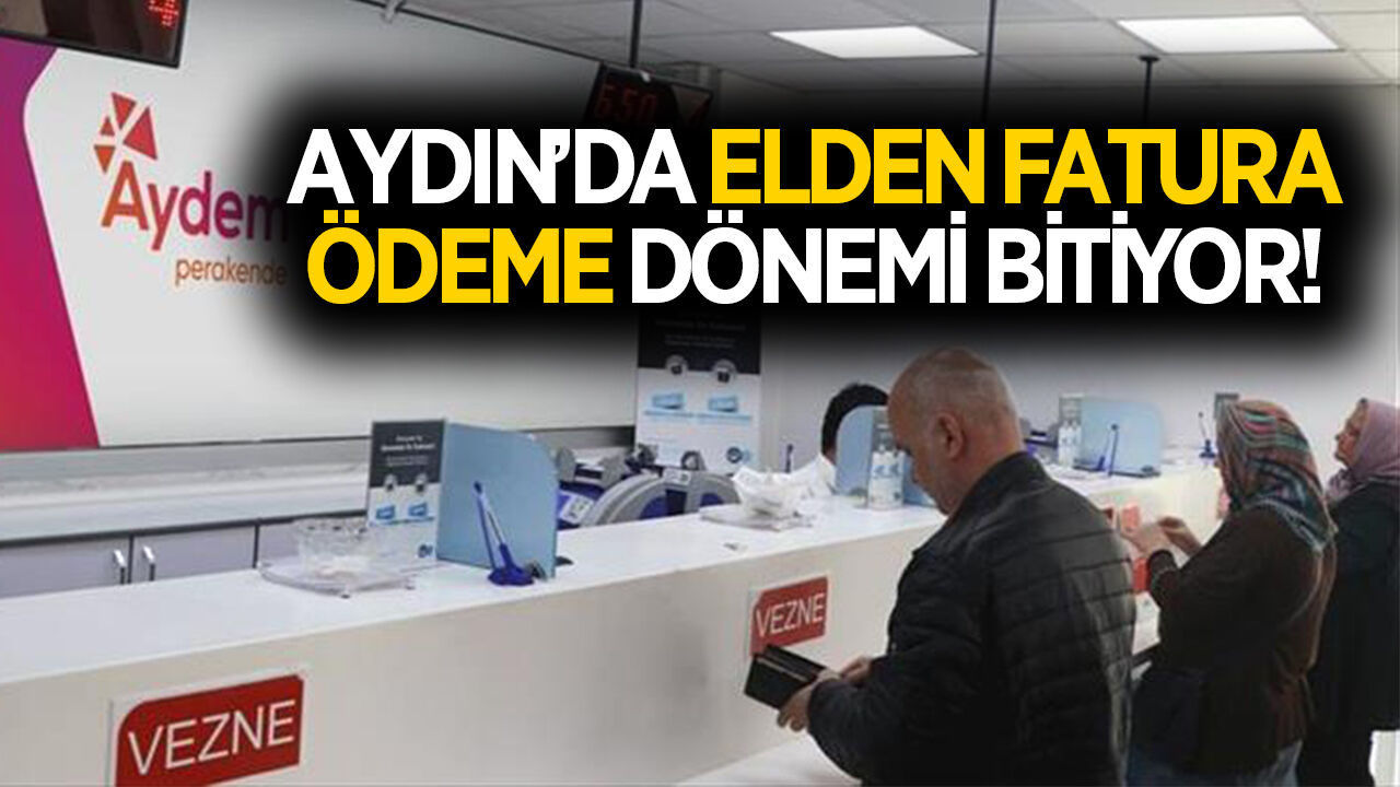 Aydın'da elektrik faturası ödeyenler dikkat! Aydem uygulamayı değiştiriyor