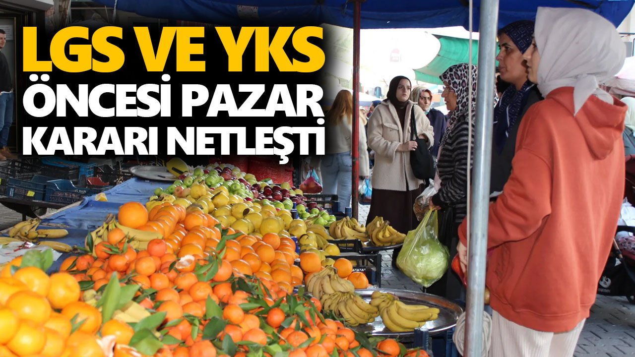 Aydın’da hafta sonu pazarlar kurulacak mı?