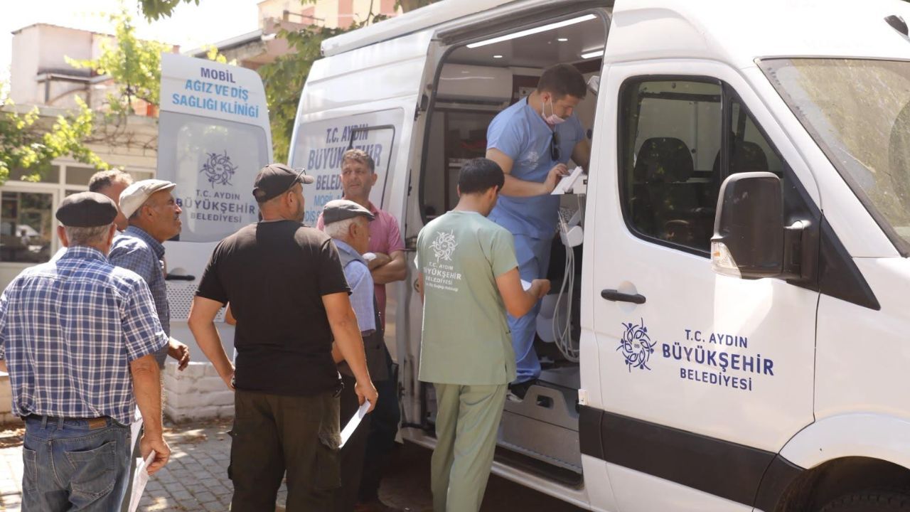 Aydın’da Mobil Diş Klinikleri Kırsal Mahallelerde Hizmete Başladı-1