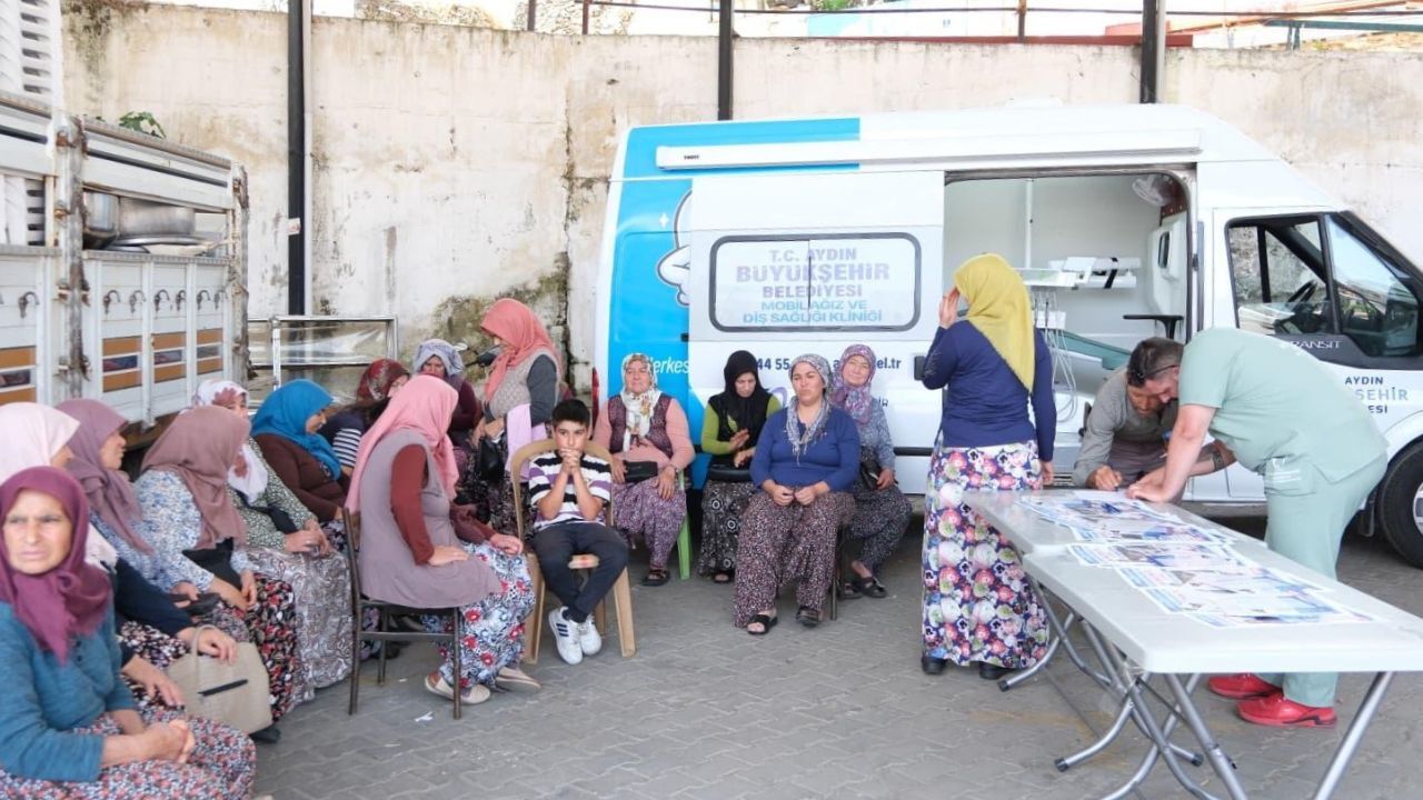 Aydın’da Mobil Diş Klinikleri Kırsal Mahallelerde Hizmete Başladı2