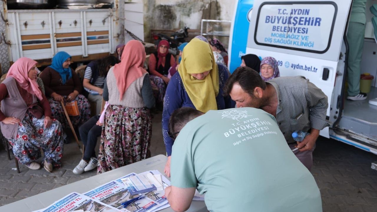 Aydın’da Mobil Diş Klinikleri Kırsal Mahallelerde Hizmete Başladı3