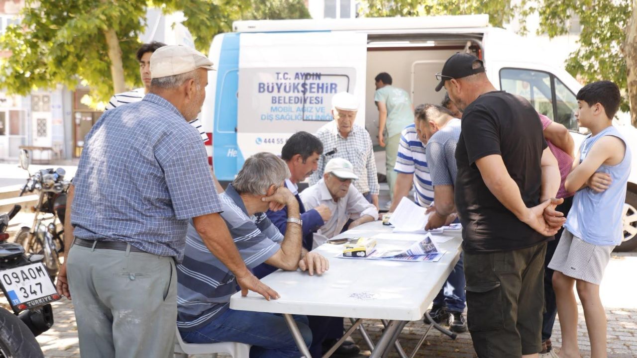 Aydın’da Mobil Diş Klinikleri Kırsal Mahallelerde Hizmete Başladı5