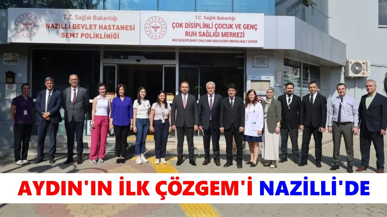 Aydın'ın ilk ÇÖZGEM'i Nazilli'de