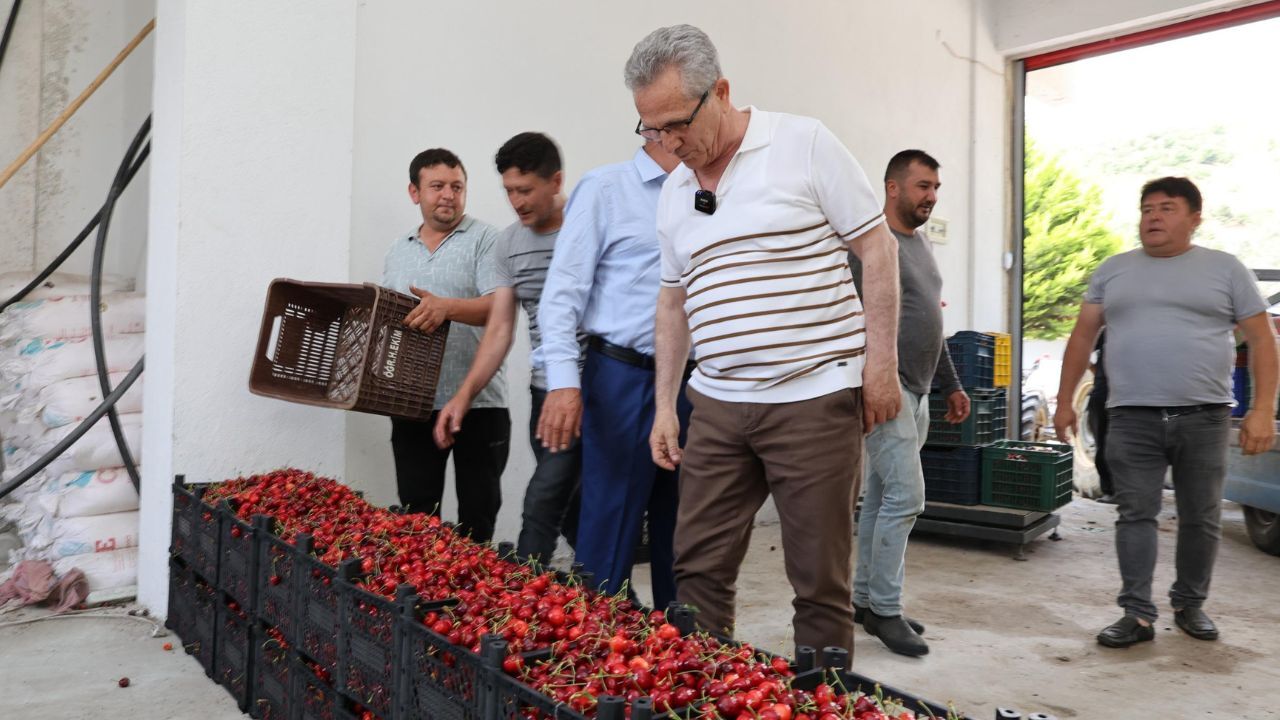 Başkan Tetik Kiraz Üreticileriyle Buluştu4