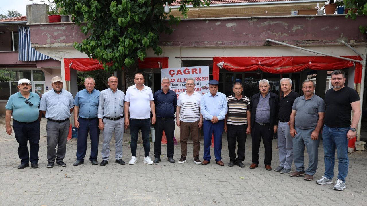 Başkan Tetik Kiraz Üreticileriyle Buluştu58