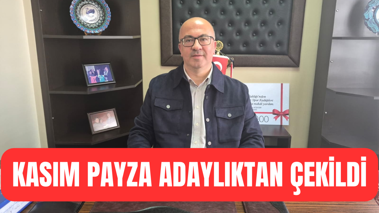 Kasım Payza adaylıktan çekildi, ASKF seçiminde iki aday kaldı