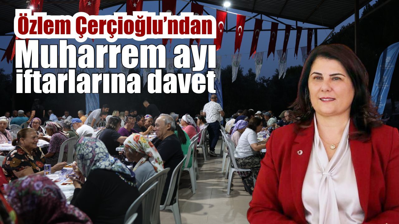 Çerçioğlu vatandaşları iftar sofralarında buluşturuyor