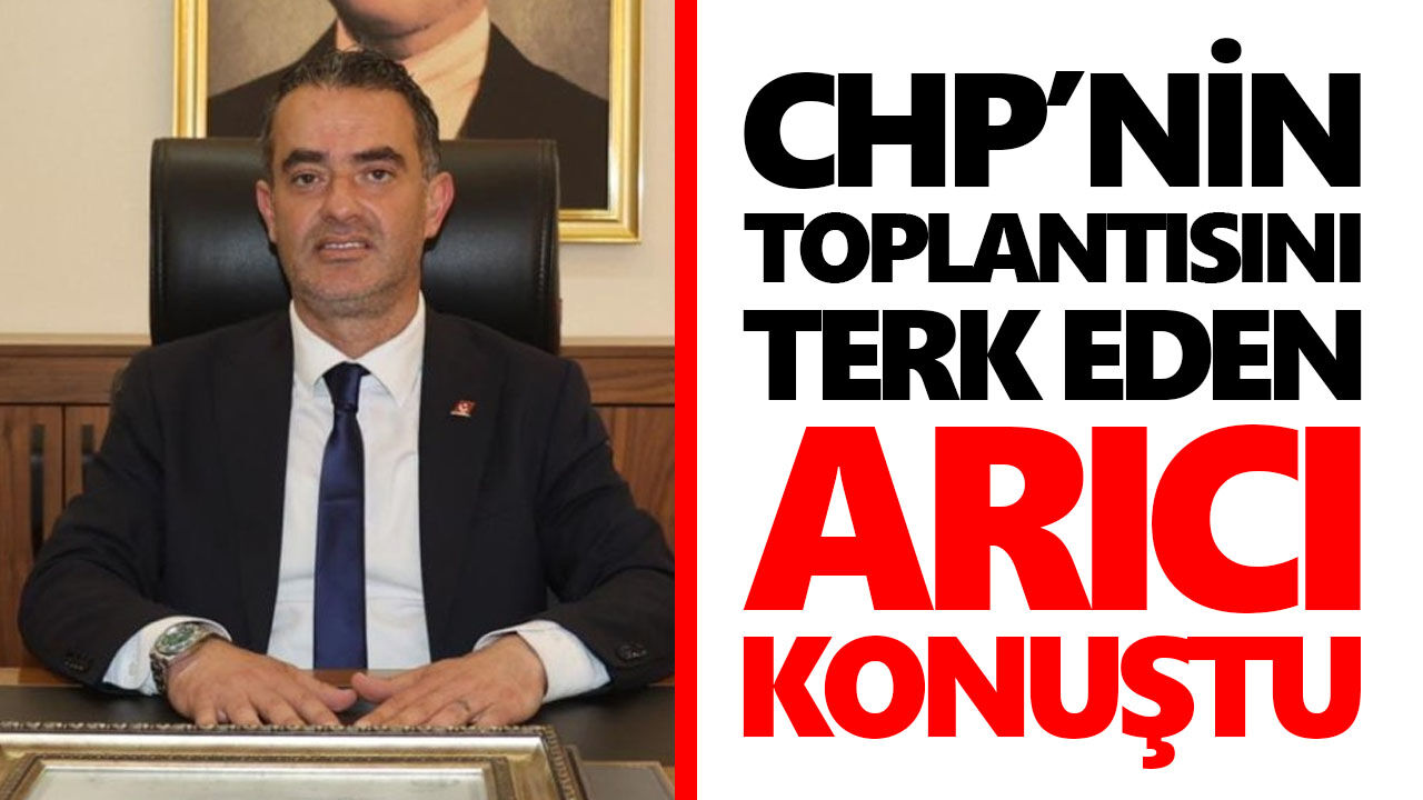 CHP Aydın’ın toplantısını terk eden Başkan Arıcı konuştu