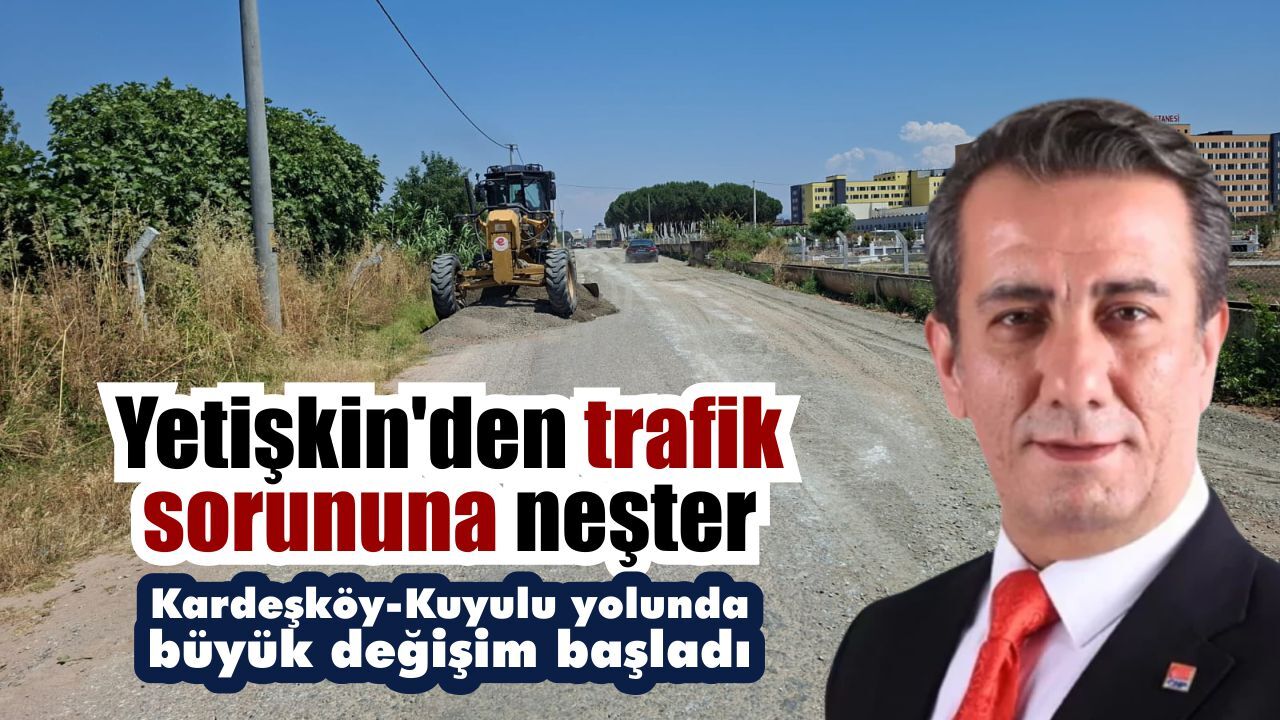 Efeler Belediyesi düğmeye bastı, hastane yolu genişliyor