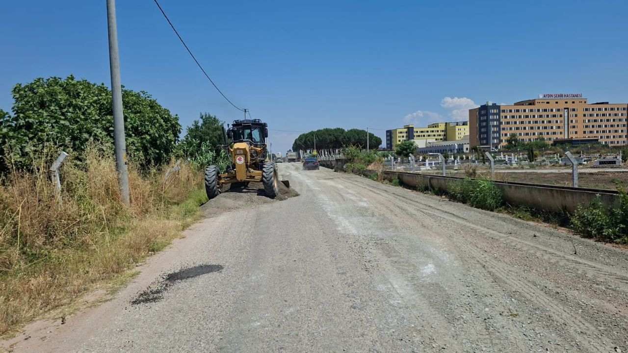 Efeler Belediyesi Düğmeye Bastı, Hastane Yolu Genişliyor1