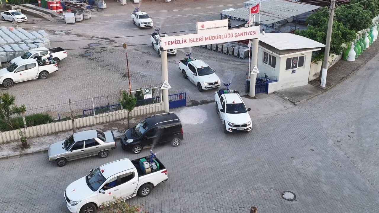 Efeler Belediyesi Sivrisineğe Karşı Sahaya Indi