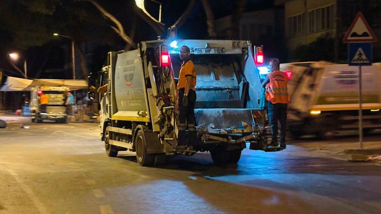 Efeler’de Temizlik Mesaisi Aralıksız Sürüyor