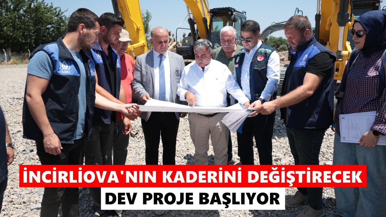 İncirliova'da tarihi dönüşüm başlıyor: Yılların altyapı sorunu çözülüyor