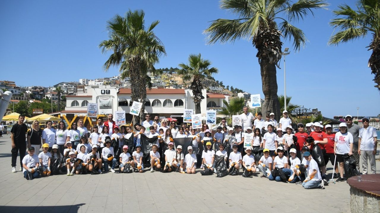 Kuşadası’nda Minik Eller Çevre Için Seferber Oldu1