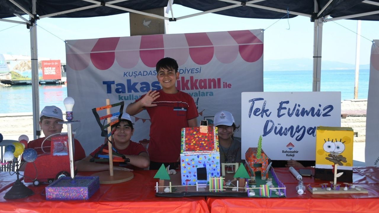 Kuşadası’nda Minik Eller Çevre Için Seferber Oldu5