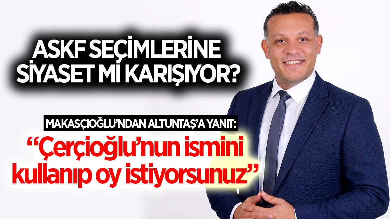 Aydın ASKF seçimleri kızıştı! Makasçıoğlu'ndan rakibi Altuntaş ile ilgili şok iddialar
