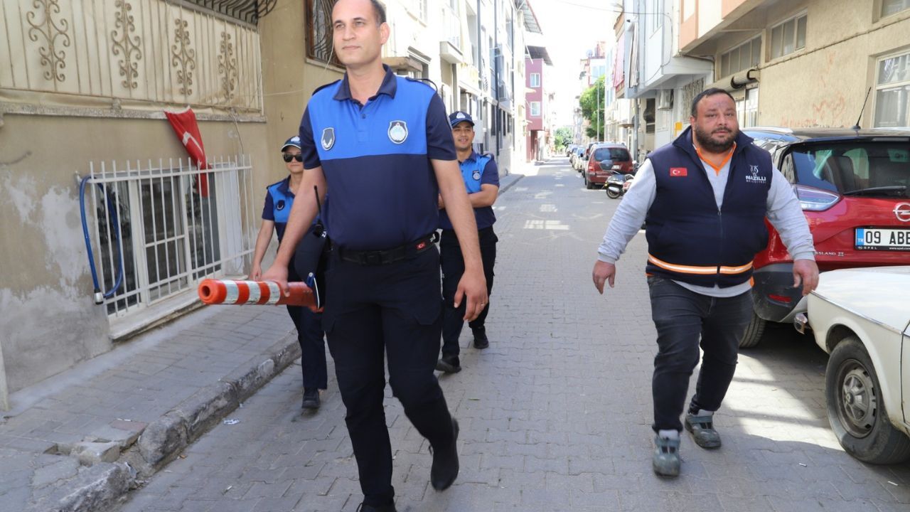 Nazilli’de Kaldırım Işgallerine Geçit Yok55