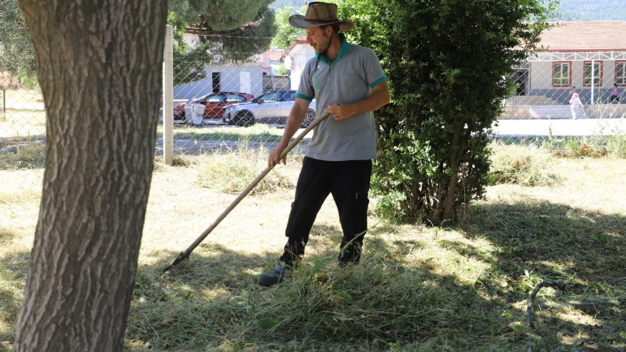 Nazilli’de Parklar Yaz Sezonuna Hazırlanıyor