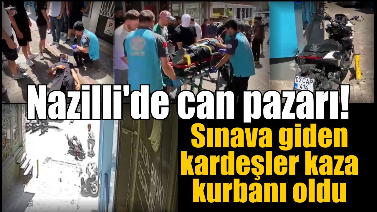 Nazilli'de talihsiz olay