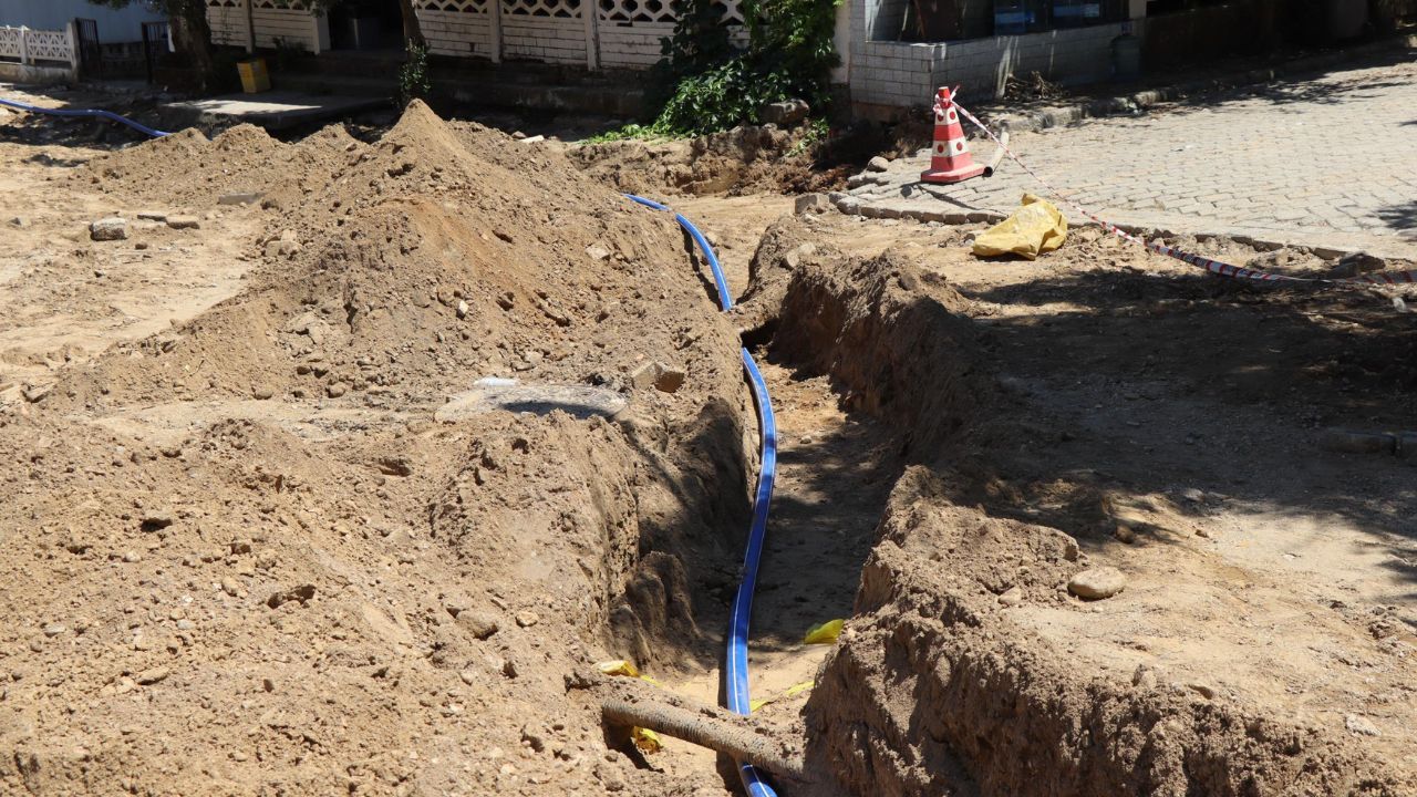 Nazilli’de Yarım Asırlık Su Hattı Yenilendi