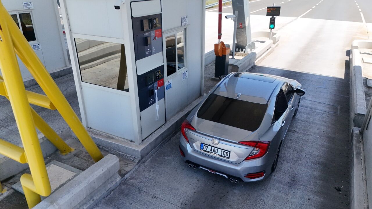 Tam Otomatik Gişe Aydın Denizli Otoyolu'nda 2