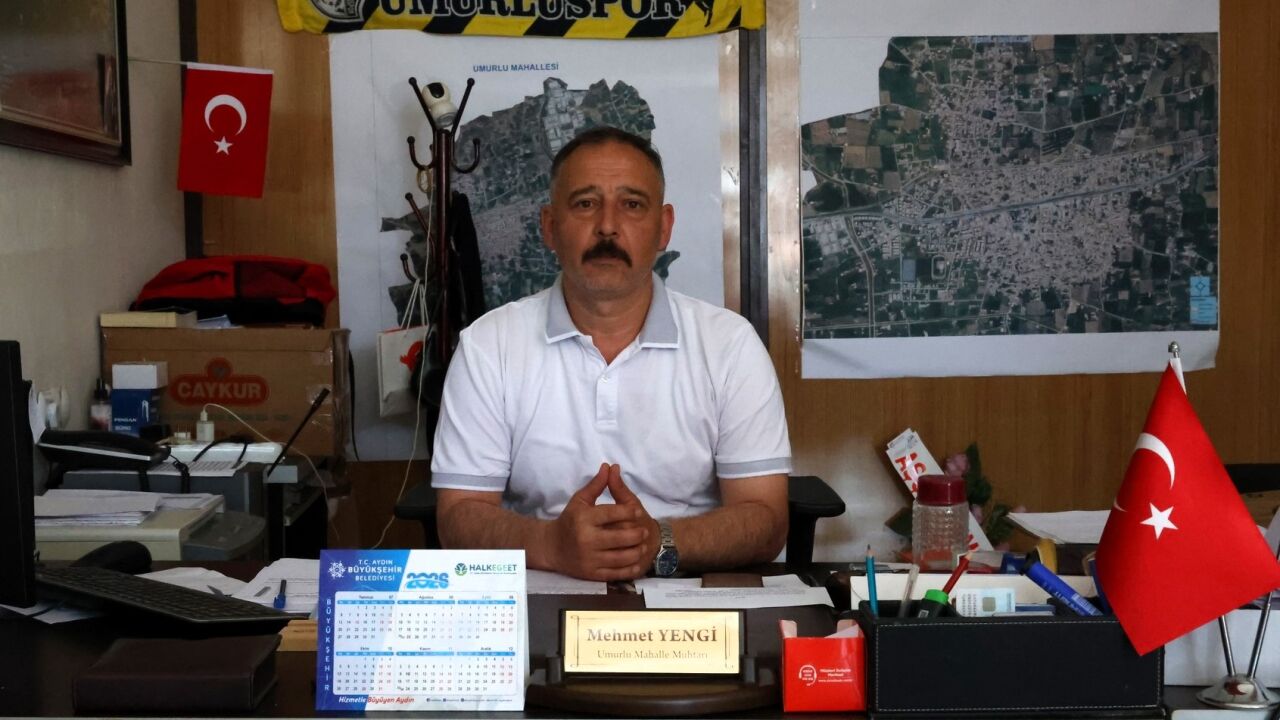Umurlu Mahallesi Muhtarı Mehmet Yengi