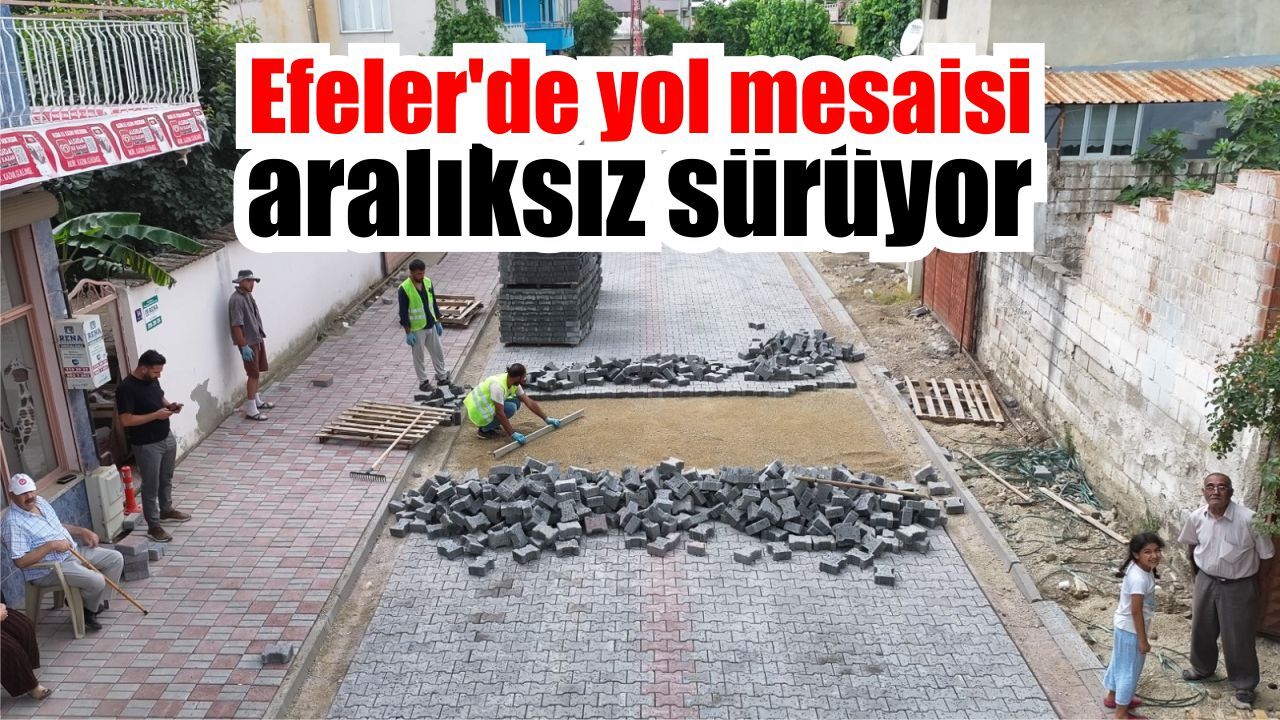 Umurlu’da yollar yenileniyor