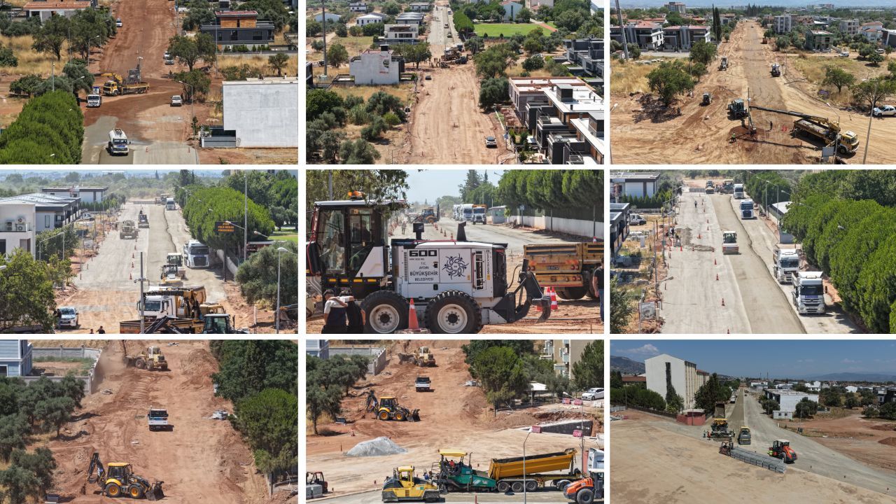 Başkan Çerçioğlu’ndan Efeler’de Yol Yapım Çalışması2