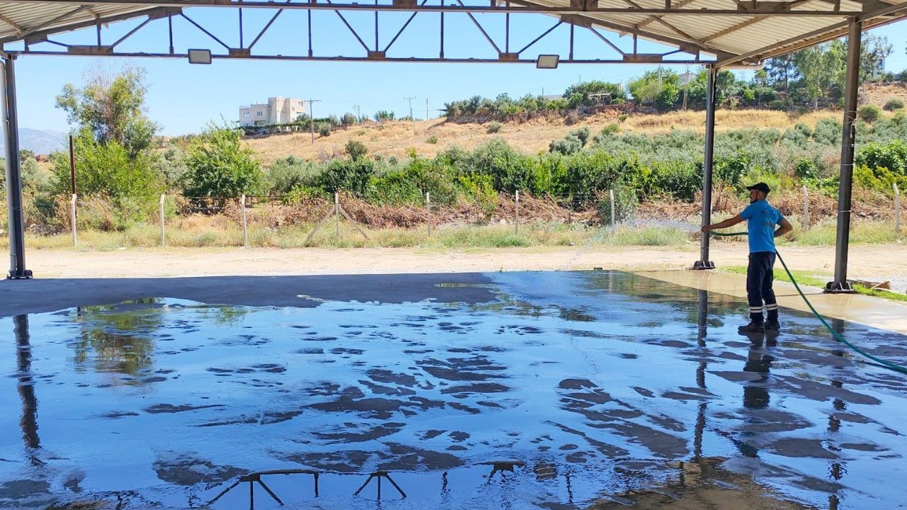Efeler Belediyesi Düğün Alanlarını Pırıl Pırıl Yapıyor