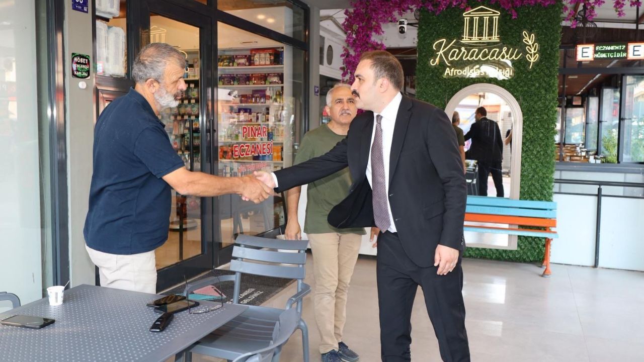 Karacasu’da Göreve Başlar Başlamaz Sahaya Indi3