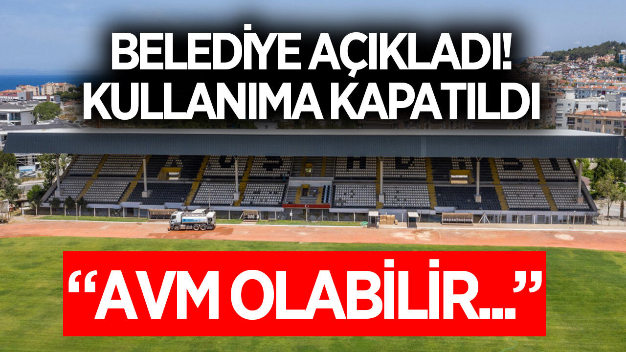 Aydın'da üçüncü stat da kapandı! Belediye resmen açıkladı