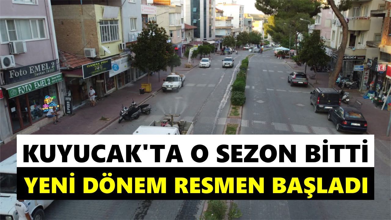 Kuyucak'ta dikkat çeken hazırlık: Yaz boyunca devam edecek