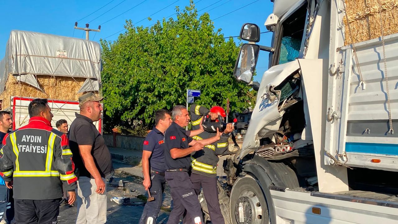 Kuyucak'ta Yürekleri Ağza Getiren Kaza!2